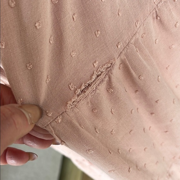 Pink Button-Front Dress xl preloved sweet wanderer - Picture 8 of 12